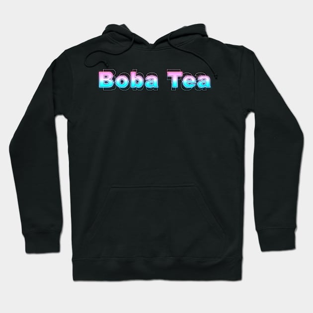 Boba Tea Hoodie by Sanzida Design